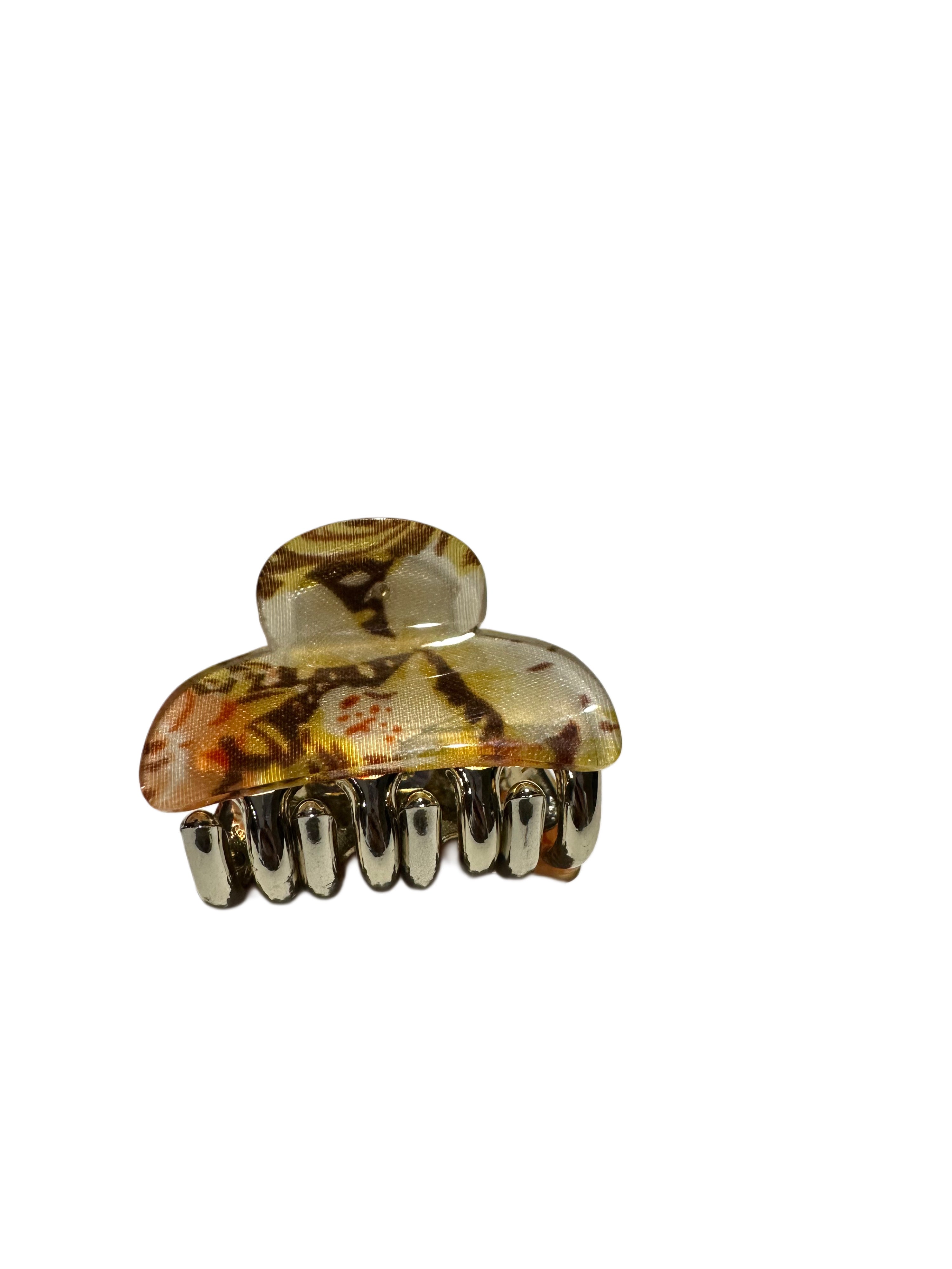 Mini Liberty Bright Whirl PMMA Hair Claw