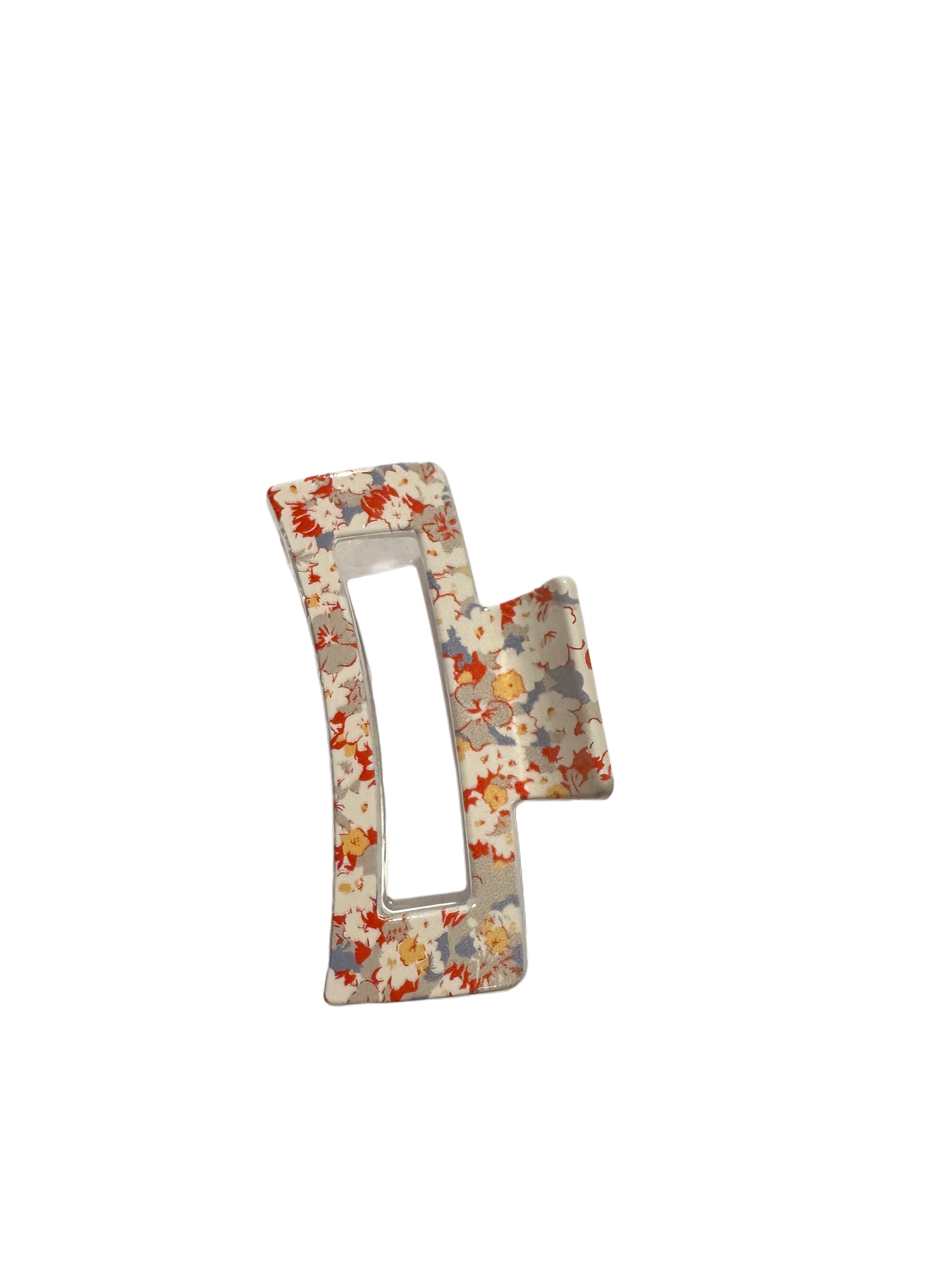 Liberty Bright Whirl Floral PMMA Hair Claw