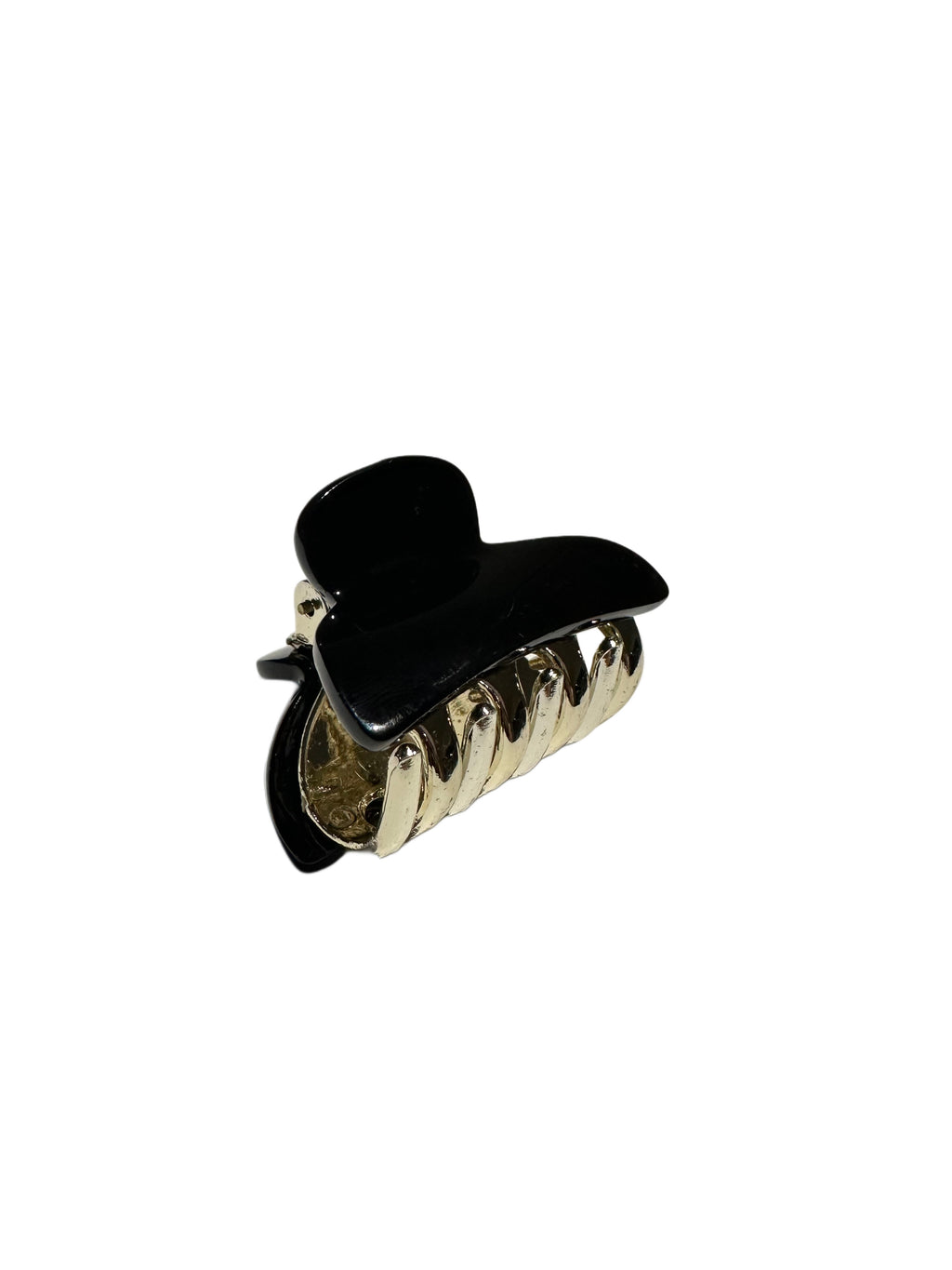 Mini Noir PMMA Hair Claw