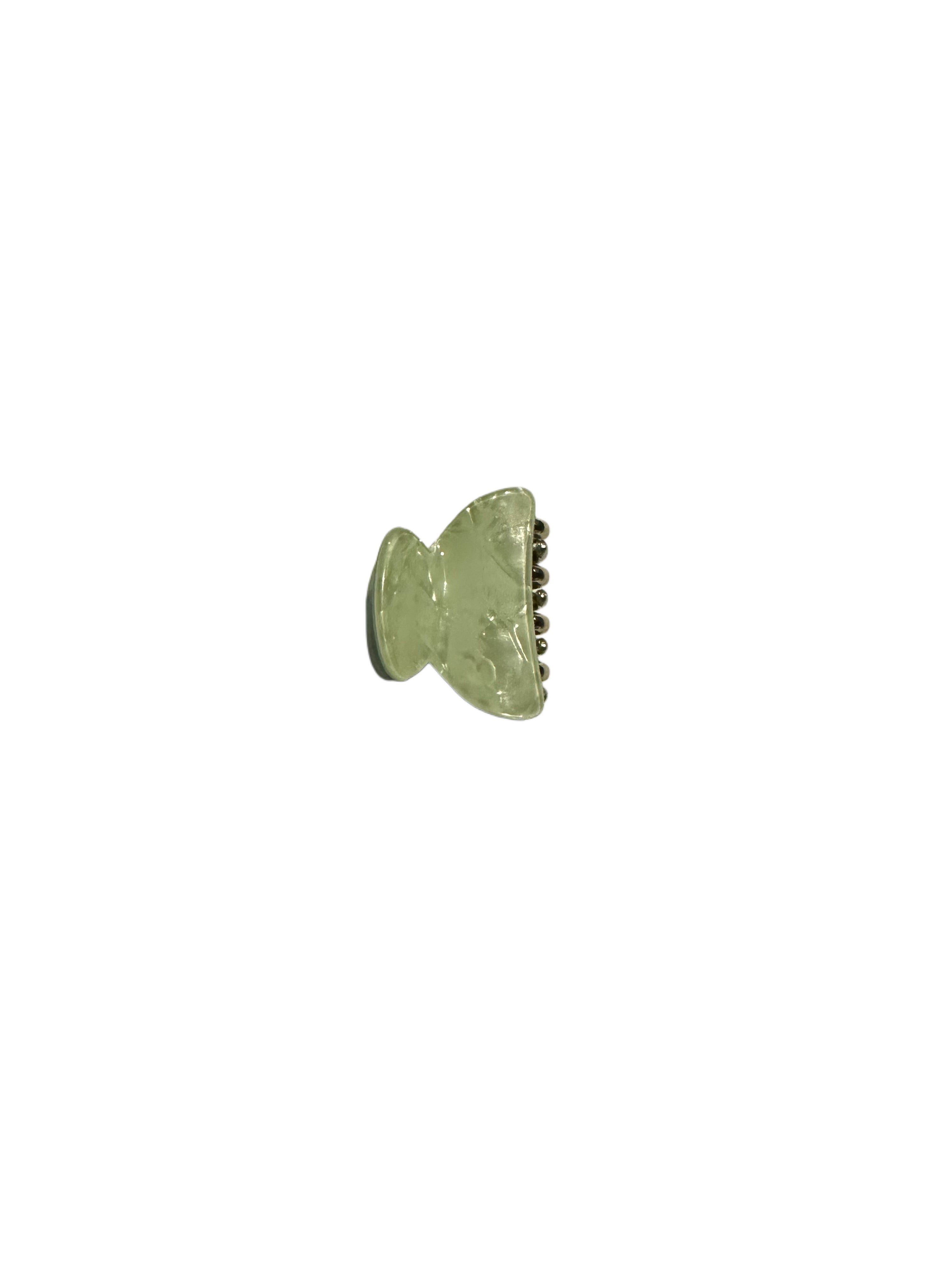Mini Sage PMMA Hair Claw