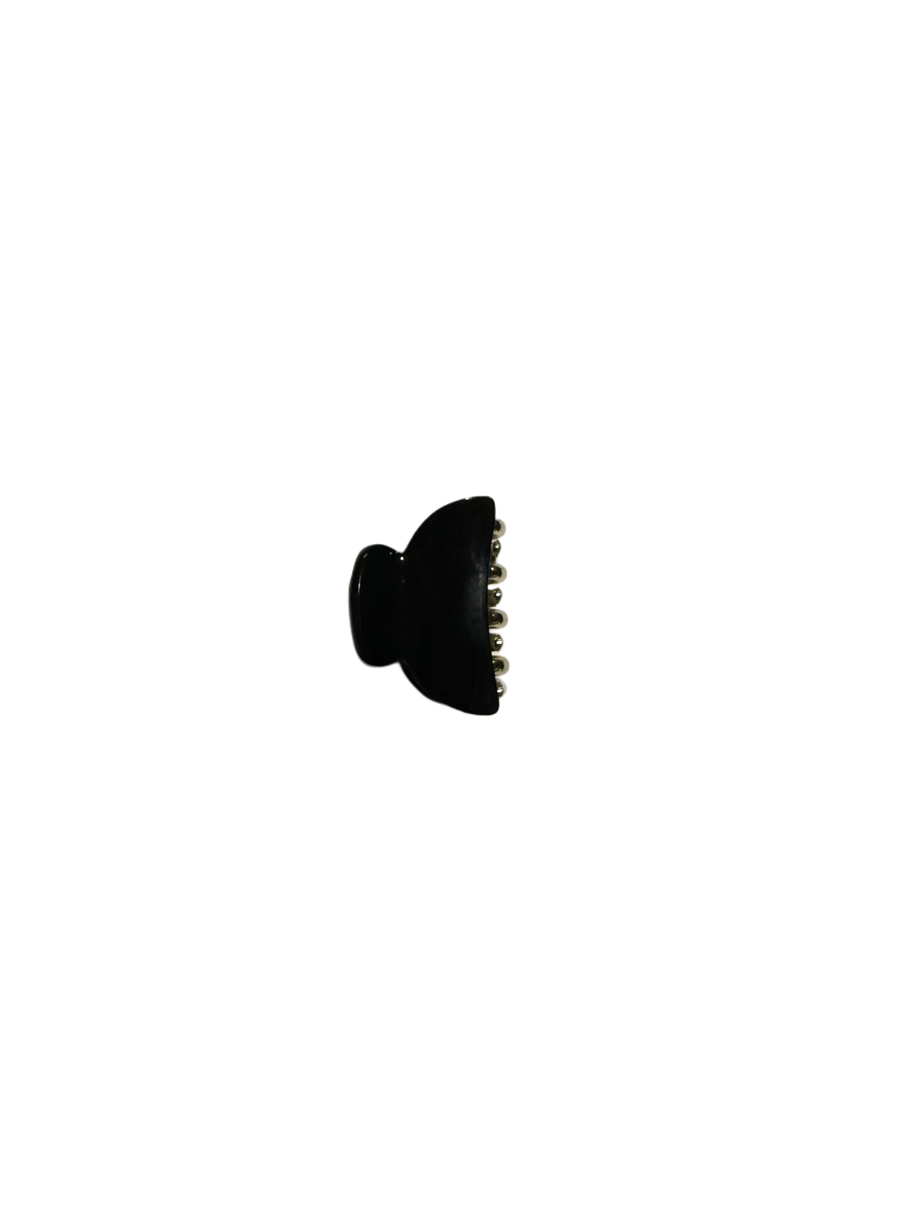 Mini Noir PMMA Hair Claw
