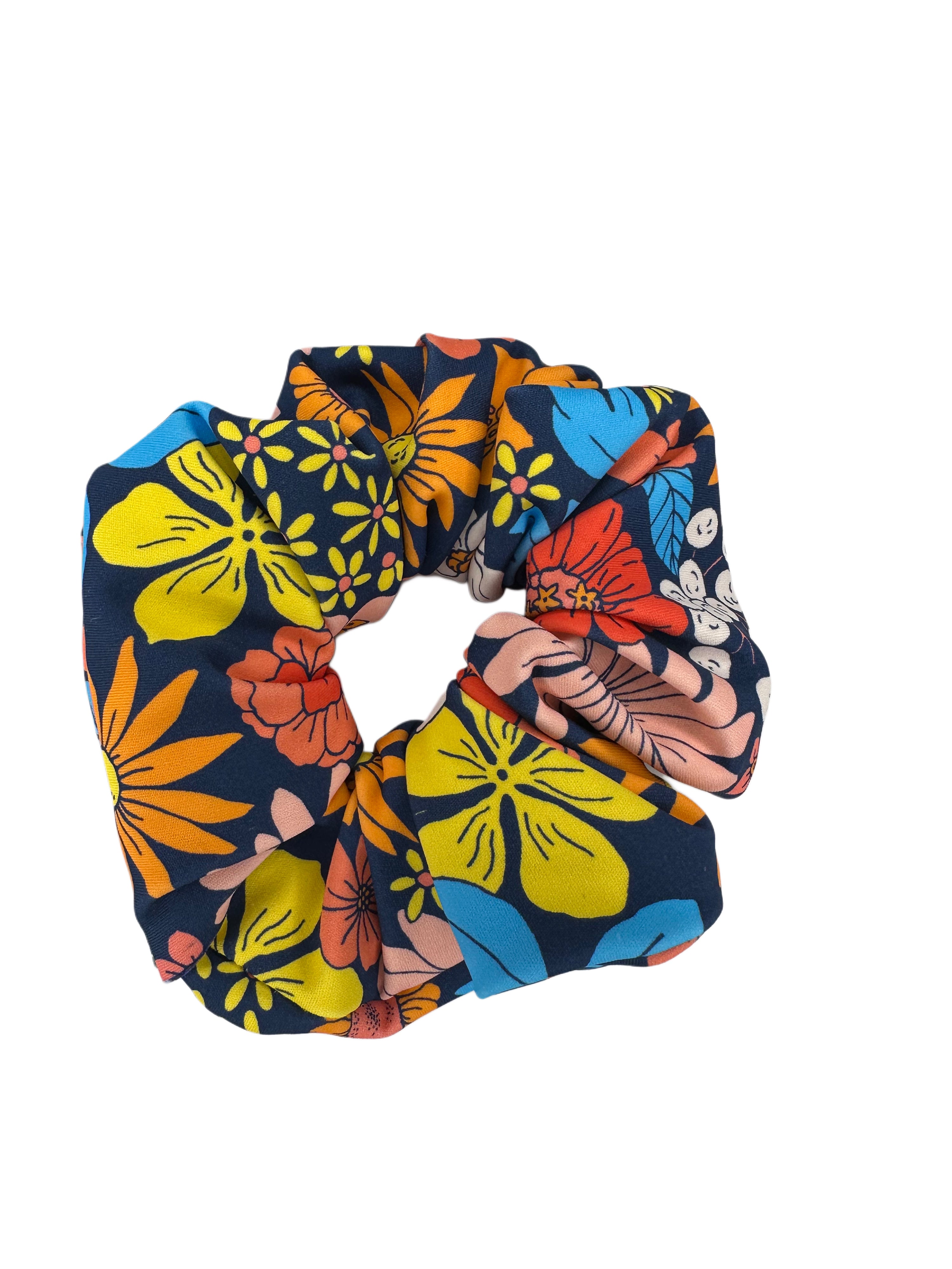 Colorwave Floral Scrunchie