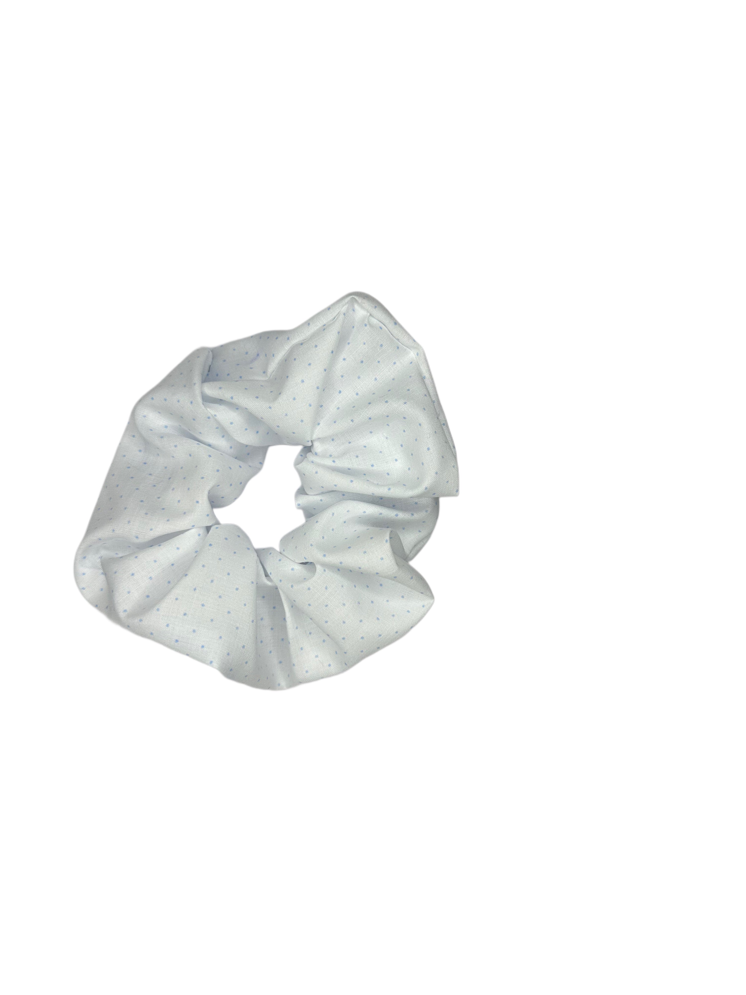 Polka Sky Dots Scrunchie
