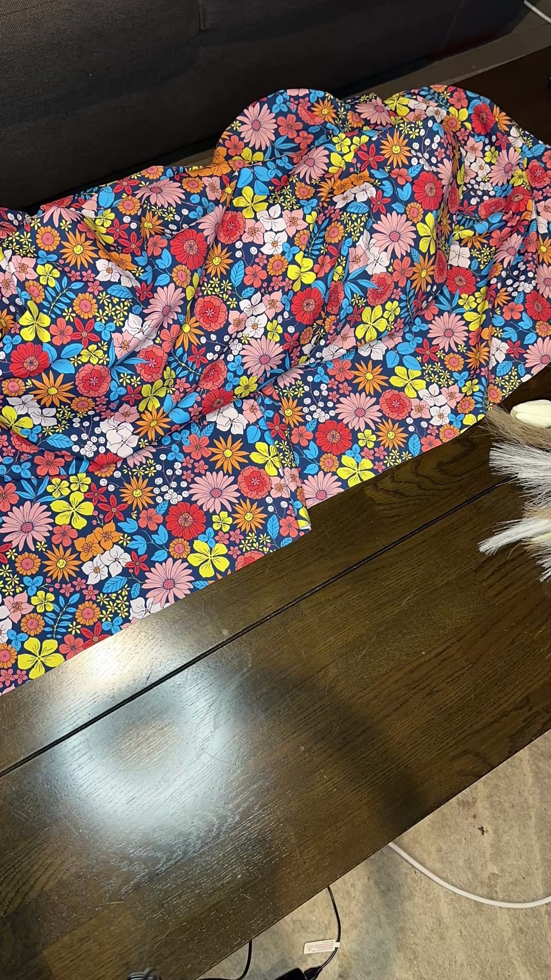 Colorwave Floral Scrunchie